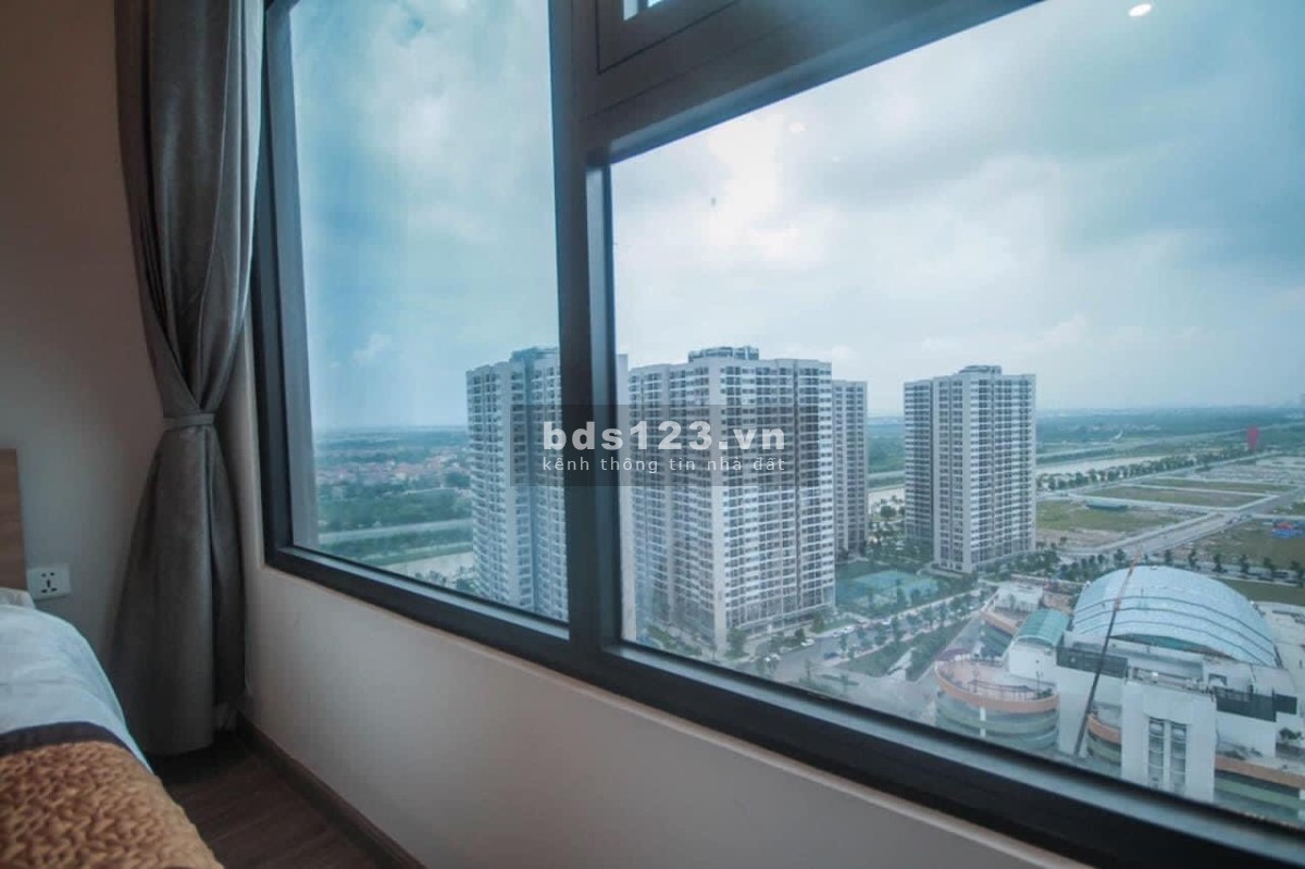 Bán căn hộ 1PN + 1 giá 1,33 tỷ full nội thất thiết kế view công viên bể bơi - Vinhomes Ocean Park