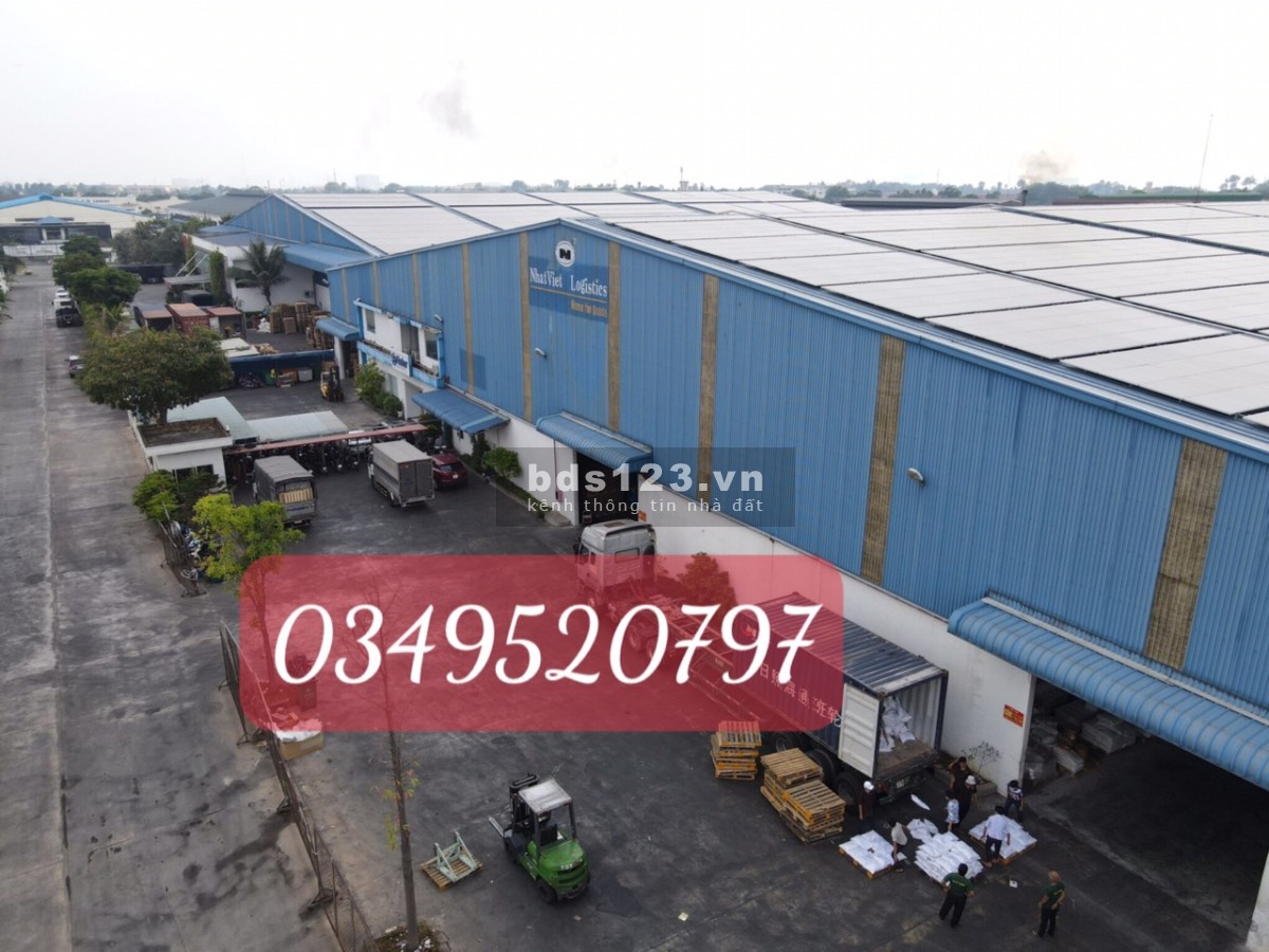 Cho thuê kho chứa hàng diện tích 2000m2 tại Bình Dương giá tốt thị trường