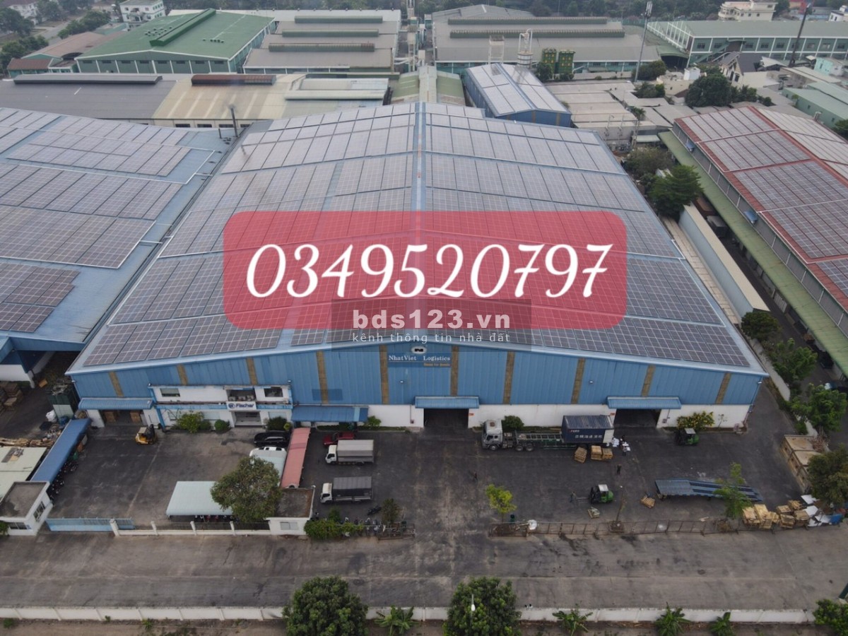 Cho thuê kho chứa hàng diện tích 2000m2 tại Bình Dương giá tốt thị trường