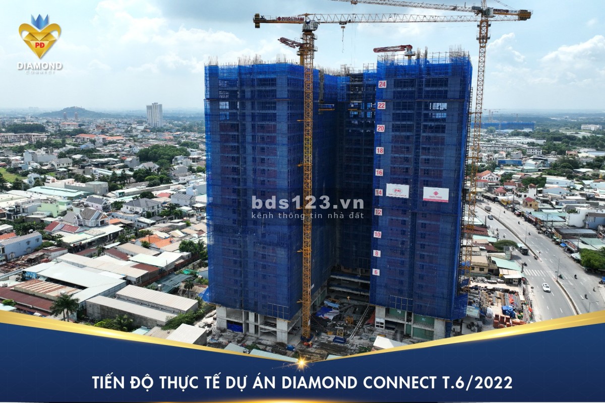 Tiến độ xây dựng vào tháng 6 năm 2022 thanh toán linh hoạt, pháp lý chuẩn