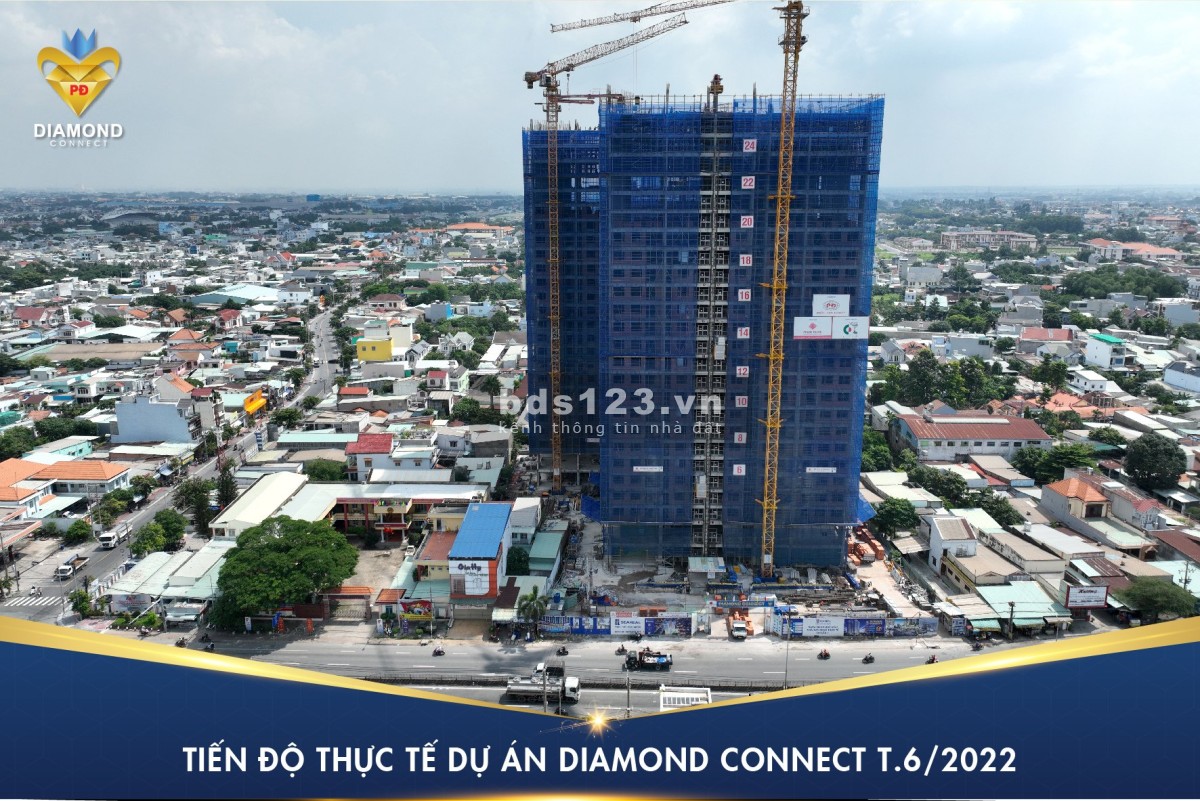 Tiến độ xây dựng vào tháng 6 năm 2022 thanh toán linh hoạt, pháp lý chuẩn