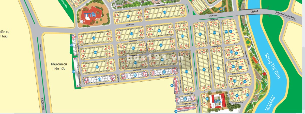 Chính chủ cần bán lô kế góc A30-18 của dự án Mega City 1 tiện ích xung quanh đầy đủ