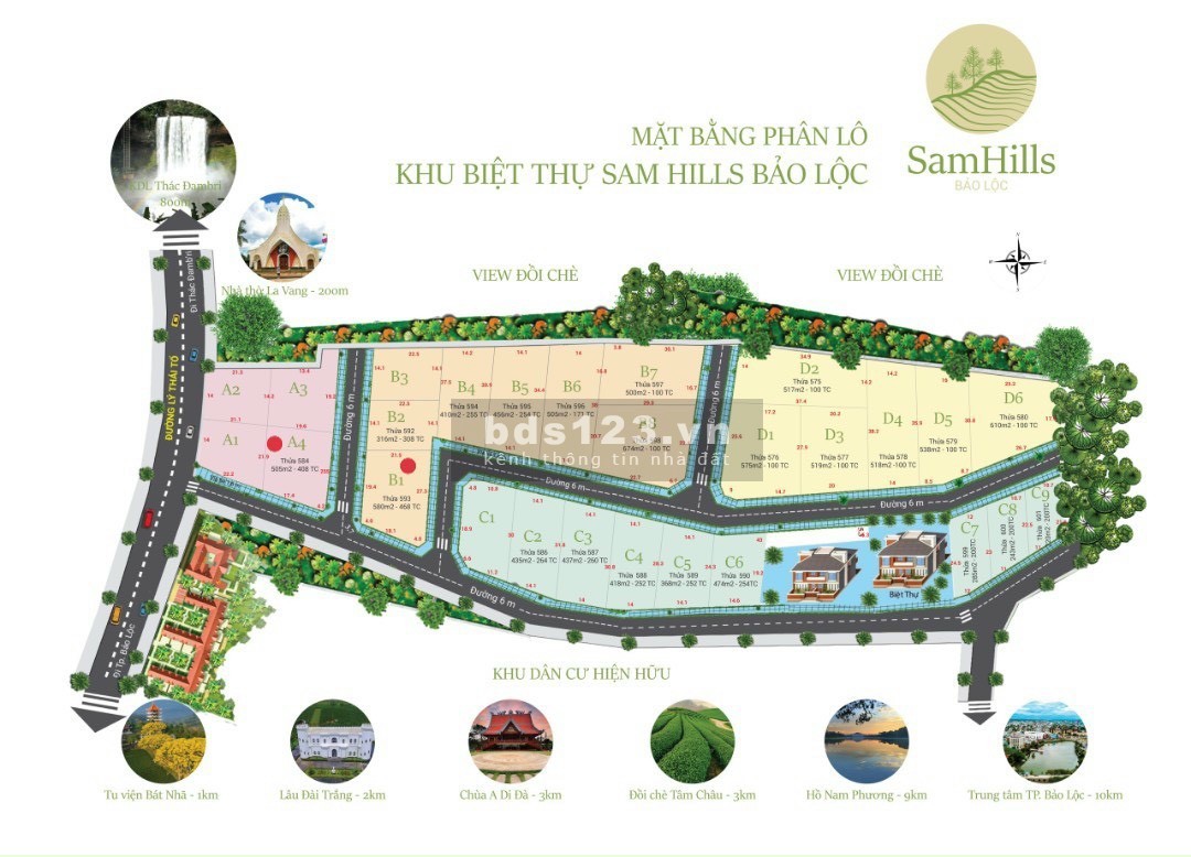 Tận hưởng cuộc sống với khu biệt thử nghỉ dưỡng Sam Hills Bảo Lộc, Lâm Đồng
