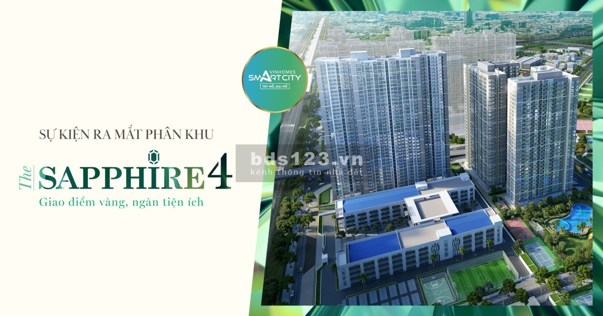Cần tiền nhượng gấp căn 3 phòng ngủ diện tích 98m2 chung cư Smart City Tây Mỗ giá bán 4.6 tỷ