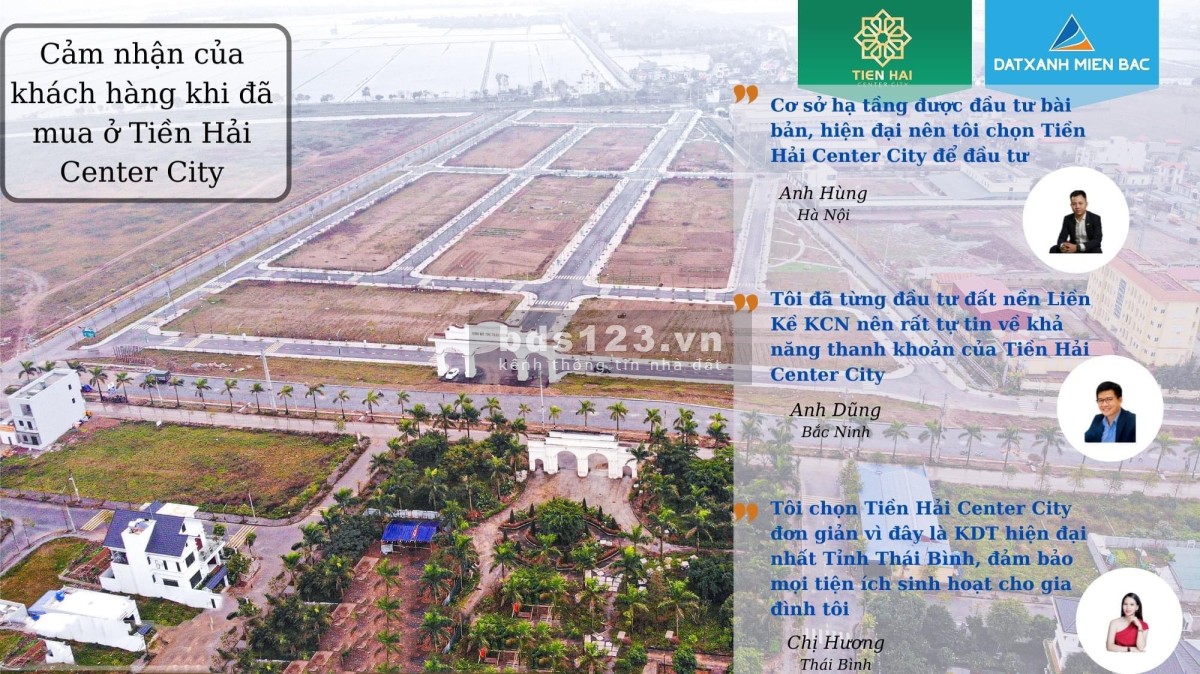 Tiền Hải Center City - đất nền ven biển Thái Bình, sổ đỏ từng lô liên hệ 0947133444