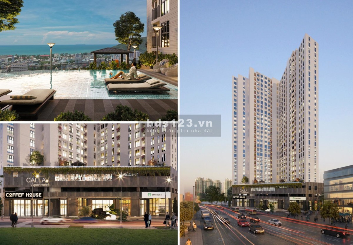 Căn hộ Calla Apartment dành cho giới trẻ an cư tại Quy Nhơn, chỉ từ 950 triệu/căn