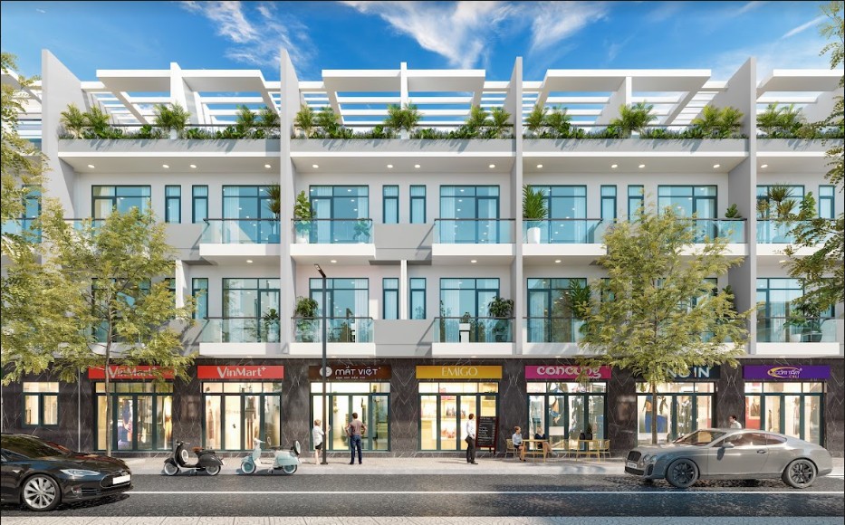 Bán nhà phố liền kề sát bên làng đại học giá bán 6.5 tỷ/căn, thanh toán từng tháng