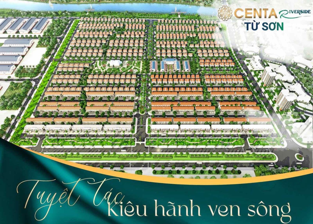 Giữ chỗ Centa Riverside Vsip Từ Sơn Bắc Ninh, Giá Gốc chủ đầu tư, LH/PKD - CĐT: 0819866636