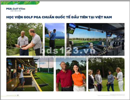 Sở hữu căn biệt thự hạng sang trong lòng sân PGA golf tại Siêu thành phố biển Novaworld Phan Thiết.