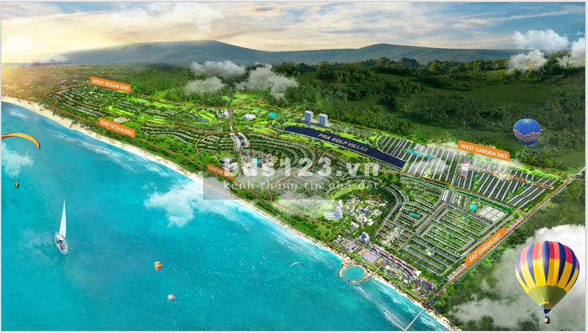 Sở hữu căn biệt thự hạng sang trong lòng sân PGA golf tại Siêu thành phố biển Novaworld Phan Thiết.