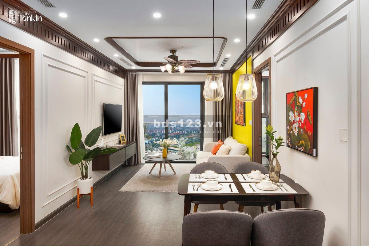 Bán gấp 2PN 68m view nội khu TK1 hướng mát Vinhomes Smart City giá 3,2 tỷ tháng 9 nhận nhà