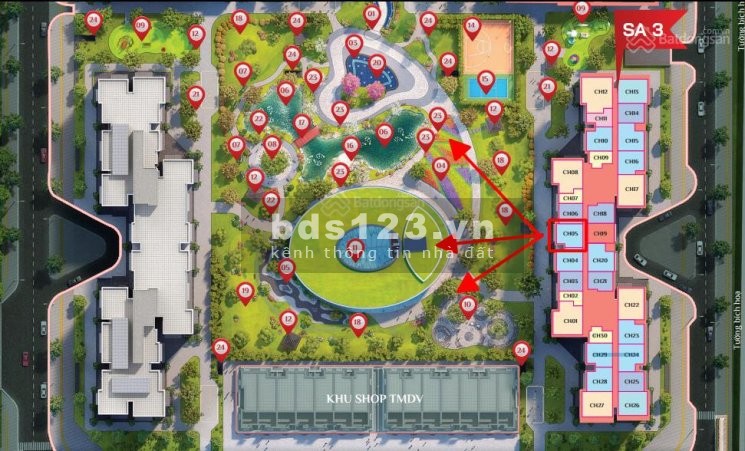 Bán căn hộ 2PN 59m2 view nội khu Nhật Bản Vinhomes Smart City giá 2,5 tỷ