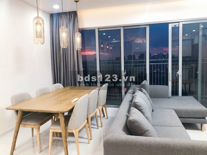 Cho thuê căn hộ Palm Heights 2. 3 pn view đẹp giá tốt tháng 6/2022, nội thất đầy đủ