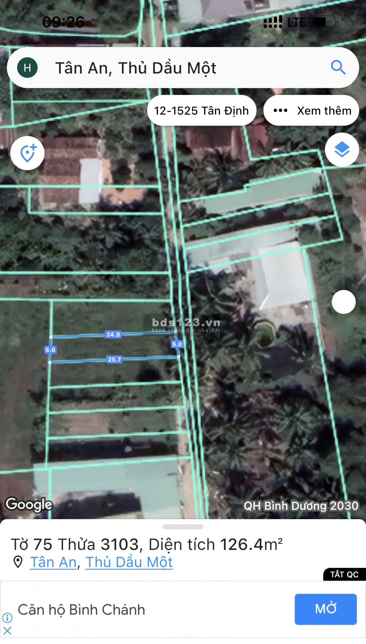 Kẹt tiền cần bán lô đất Tân An sát đường Nguyễn Chí Thanh liên hệ 0979645547