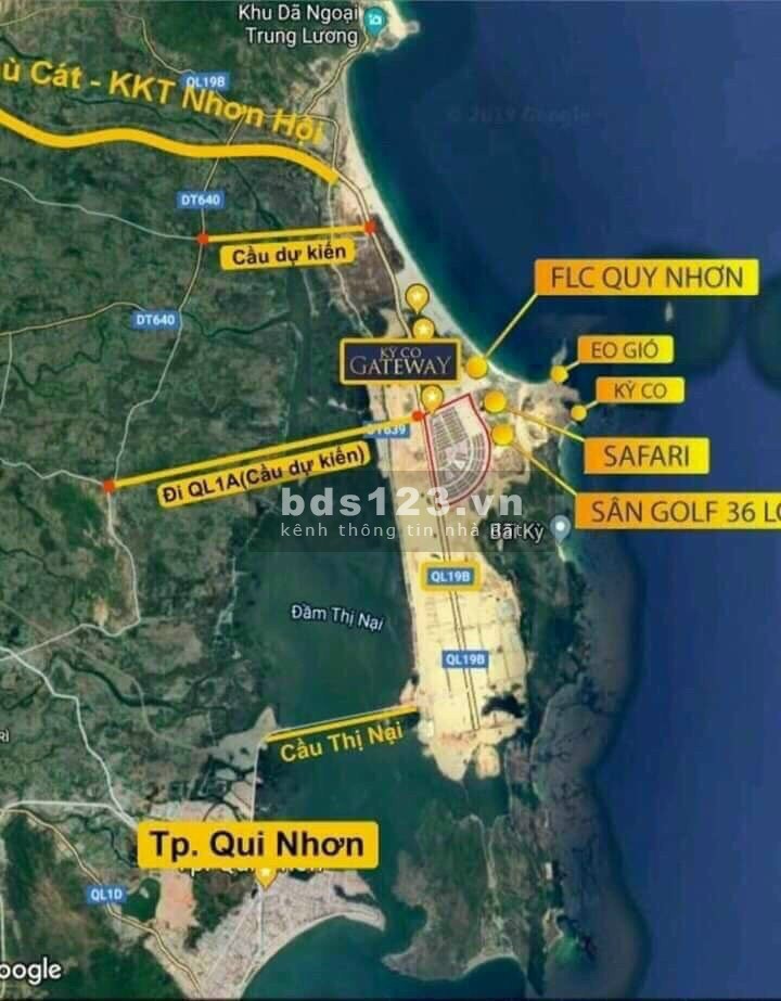Dự án Kỳ Co Gateway chỉ với 1ty2 sở hữu ngay 1 lô đất nền ven biển