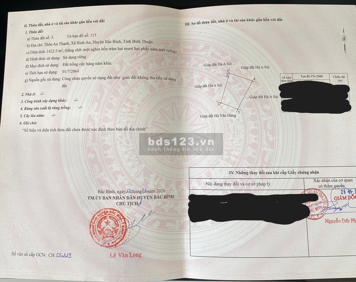 Đầu tư đất trang trại Bắc Bình đón đầu quy hoạch tỉnh Bình Thuận lh 0933496299