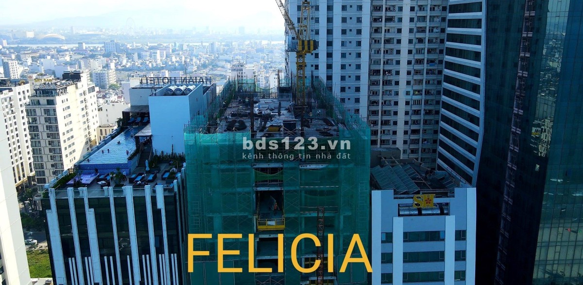Bán căn hộ Mặt tiền biển- Felicia oceanview thành phố Đà Nẵng giá chỉ từ 1.8 tỷ lh 0869.197.502