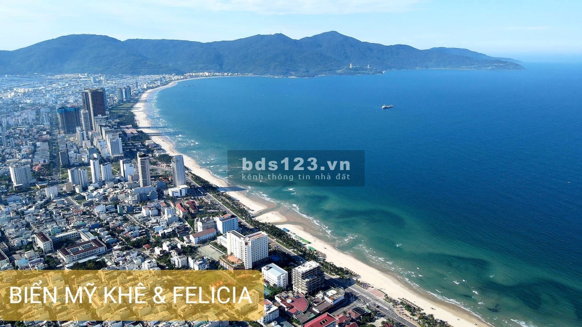 Bán căn hộ Mặt tiền biển- Felicia oceanview thành phố Đà Nẵng giá chỉ từ 1.8 tỷ lh 0869.197.502