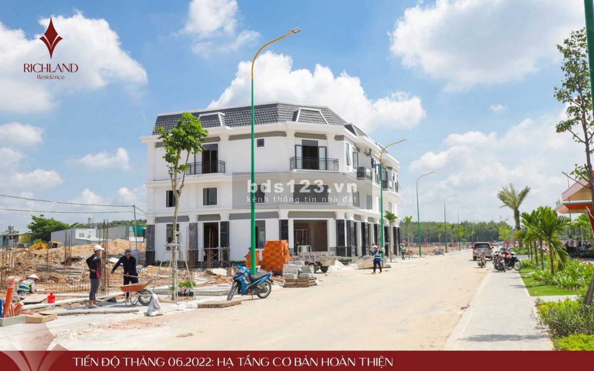 Đất nền Bến Cát - Richland Residence Kim Oanh - Chỉ 550tr/nền pháp lý chuẩn