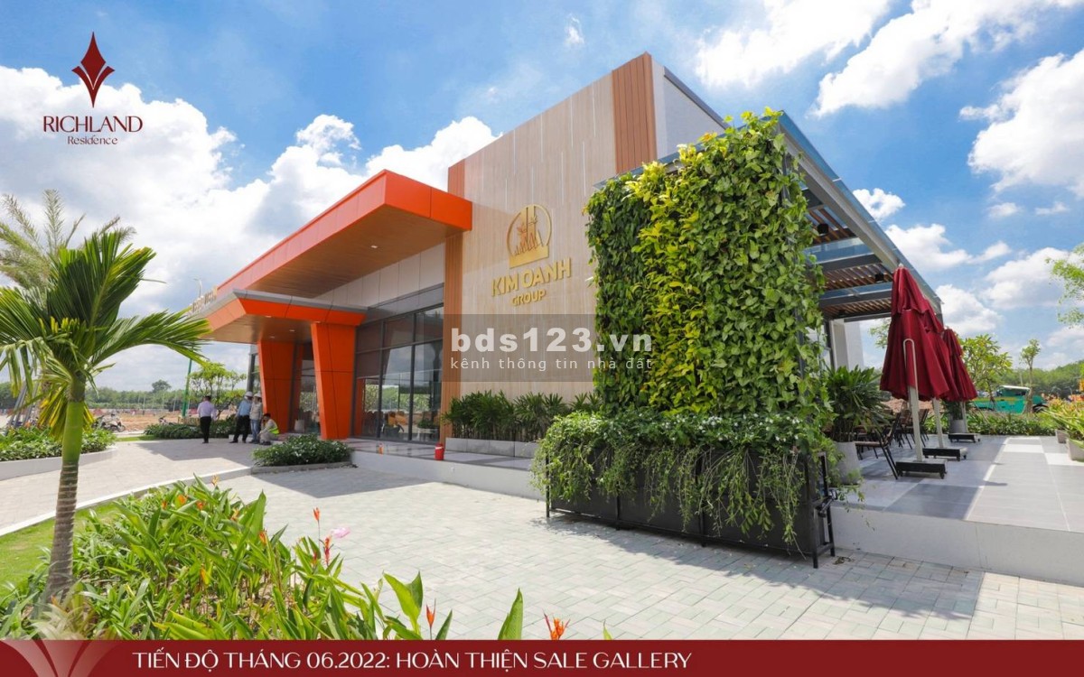 Đất nền Bến Cát - Richland Residence Kim Oanh - Chỉ 550tr/nền pháp lý chuẩn