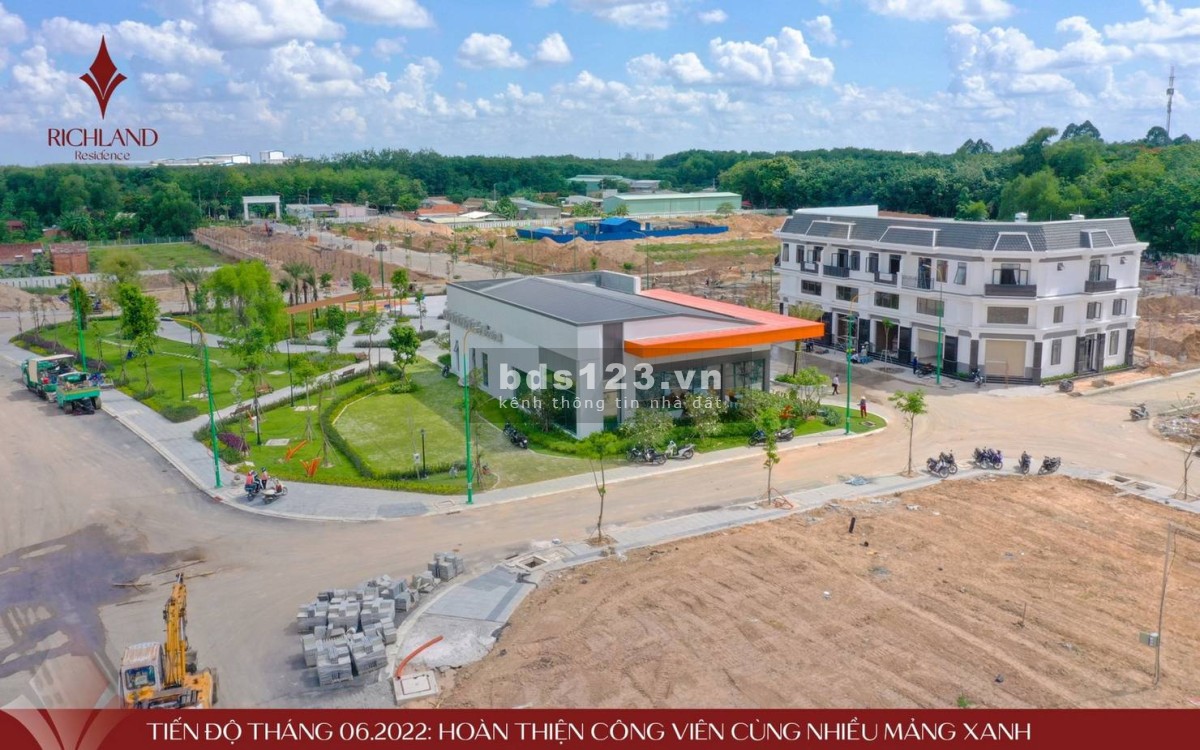 Đất nền Bến Cát - Richland Residence Kim Oanh - Chỉ 550tr/nền pháp lý chuẩn