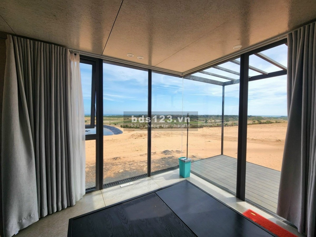 Mua đất tặng nhà view biển 107m mặt tiền đường nhựa, cạnh khu du lịch chùa cổ Thạch