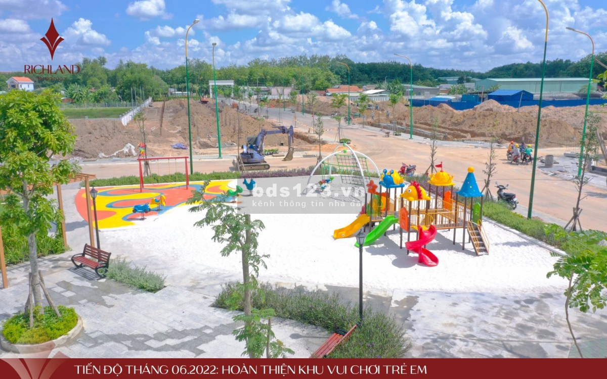 Richland Residence rất tiềm năng đầu tư tại Bến Cát, ngân hàng hỗ trợ vay 55%