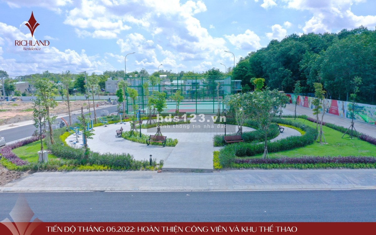 Richland Residence rất tiềm năng đầu tư tại Bến Cát, ngân hàng hỗ trợ vay 55%