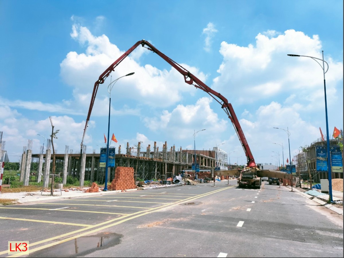 Nhà phố thương mại khu công nghiệp Bàu bàng thanh toán 40% đến khi nhận sổ