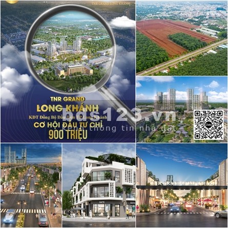 Chỉ từ 860tr để trở thành cư dân đầu tiên tại siêu quần thể TNR Grand Long Khánh