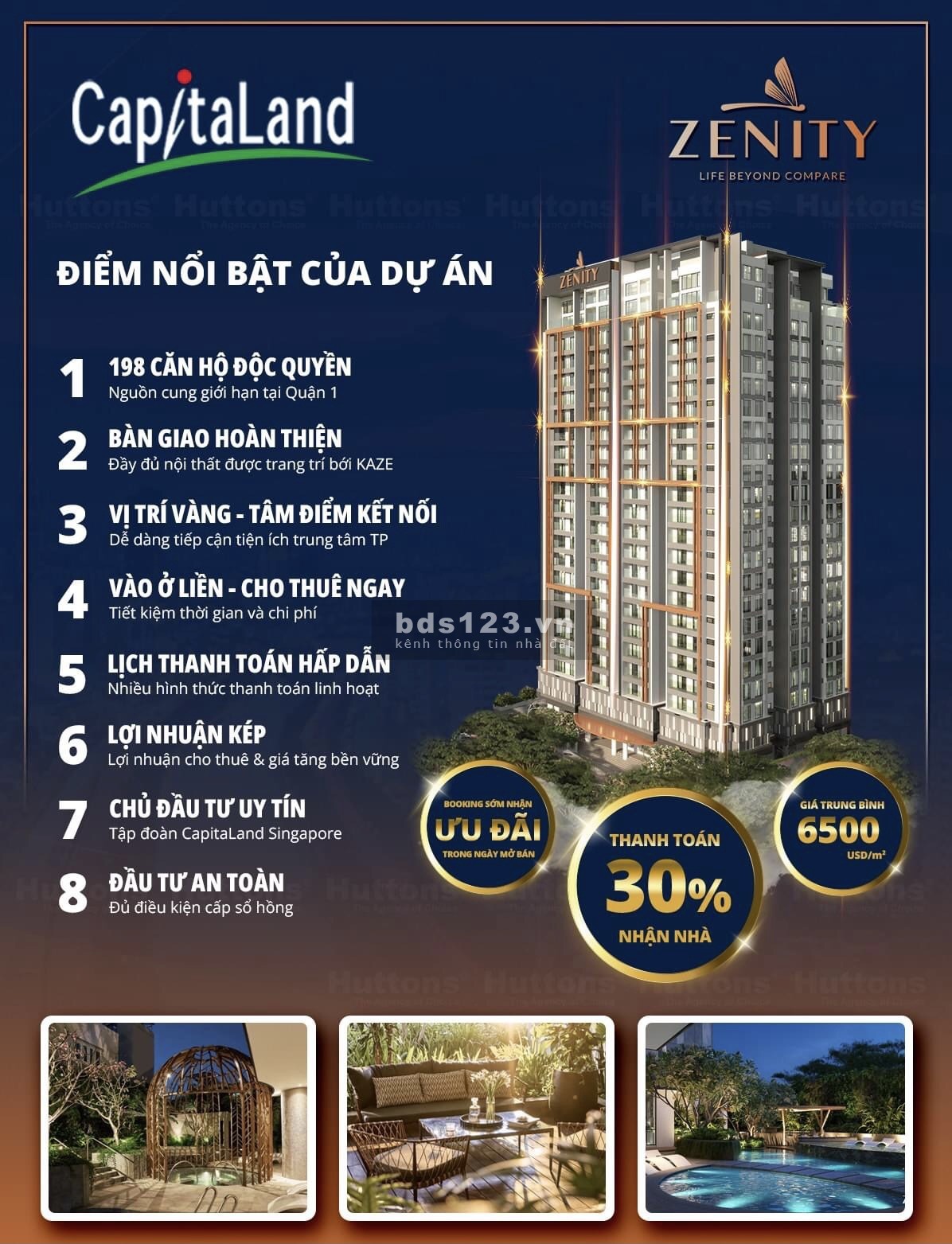 Siêu phẩm Penthouse Zenity Capitaland thông tầng có sân vườn hạng sang,độc bản ven sông TT Quận 1