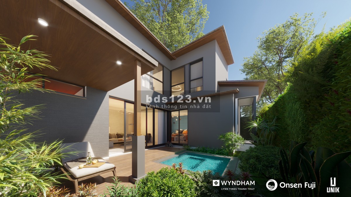 Biệt thự khoáng nóng 5 sao Wyndham Thanh Thuỷ nơi đàu tư sức khoẻ sinh lợi nhuận giá chỉ 5.6 tỷ