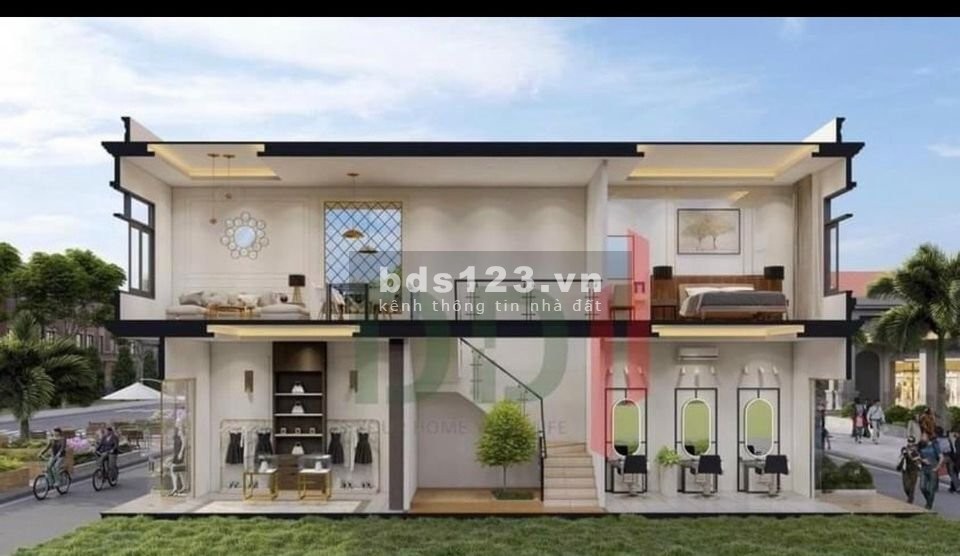 Bán nhà 2 tầng liền kề mặt tiền đường đối diện chợ Đồng Cát Mộ Đức 990 triệu. sở hữu