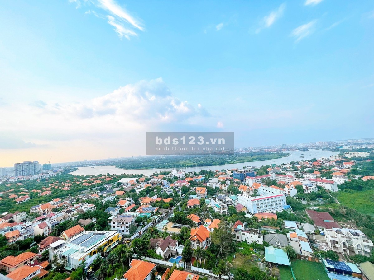 Căn hộ 3 phòng ngủ view sông vòng cung trực diện siêu phẩm Masteri Thảo Điền