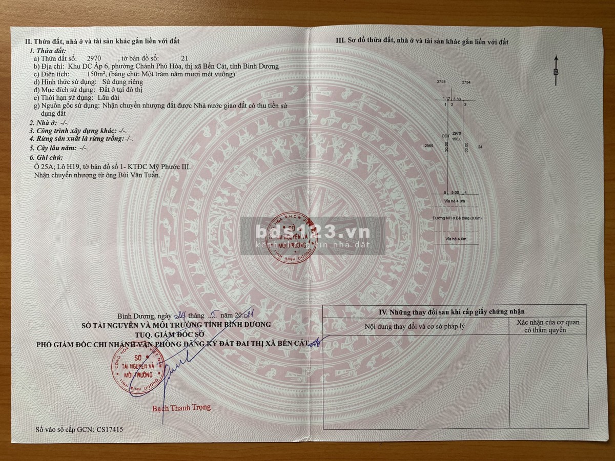 Gia đình cần bán căn nhà mặt tiền kinh doanh buôn bán ngay Khu công nghiệp Mỹ Phước 3