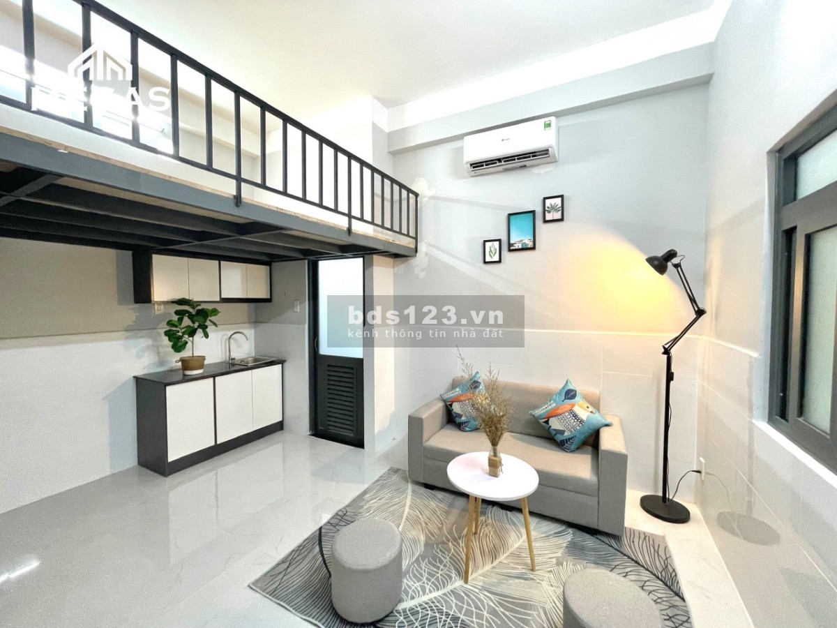 Phòng trọ New 100% Full nội thất - Ban công thoáng mát tại Vườn Lài giá tốt