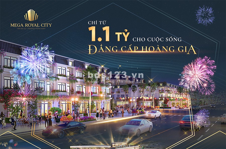 Mega royal city Đồng Xoài Bình Phước thanh toán linh hoạt giá tốt đầu tư