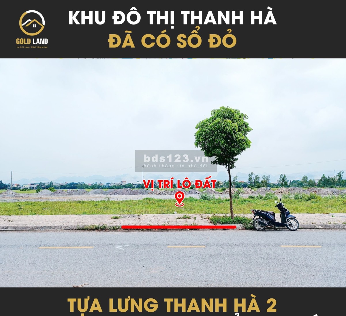 Bán lô đất đẹp trục đường 15m, khu đô thị Thanh Hà, gần khu công nghiệp Thanh Liêm 293ha