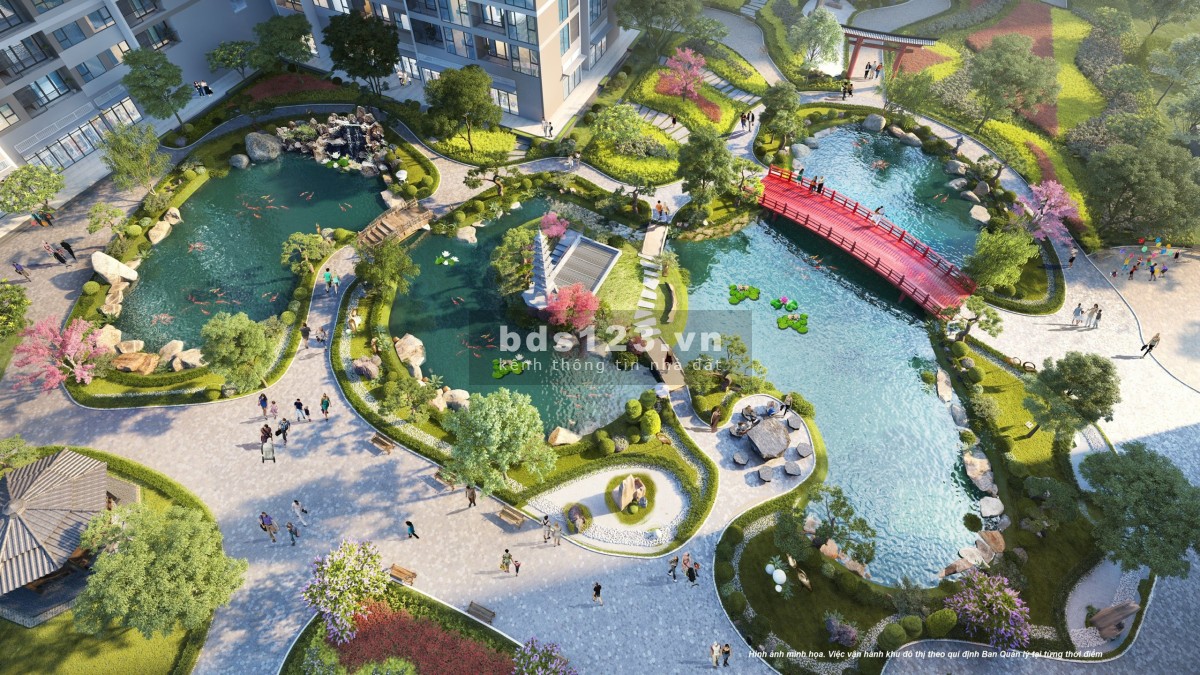 Bán căn hộ 2 phòng ngủ+1 diện tích 60m2 giá 1.530 tỷ NT cơ bản- Ocean Park