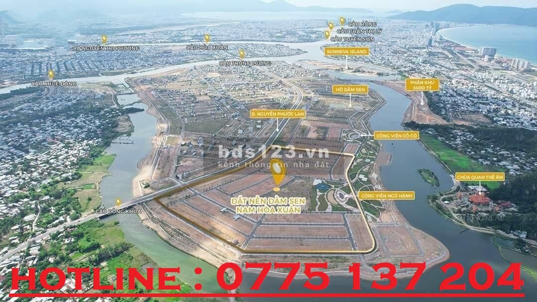 Bán Đất Nền Nam Hòa Xuân, Đà Nẵng giá tốt dành cho Anh Chị đầu tư siêu lợi nhuận.