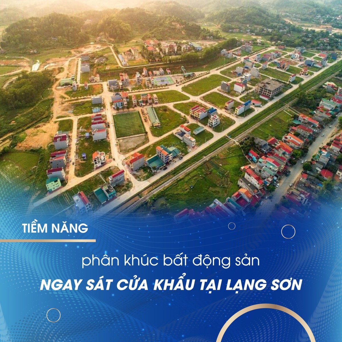 Cần bán 5 nền căn biệt thự khu đô thị Nam Hoàng Đồng thành phố Lạng Sơn chỉ từ 25.5/m2