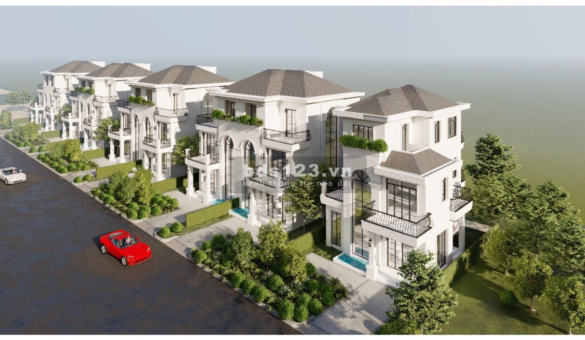 Bán nền biệt thự Long An, khu đô thị ven sông liền kề TP HCM, sổ sẵn, số lượng có hạn