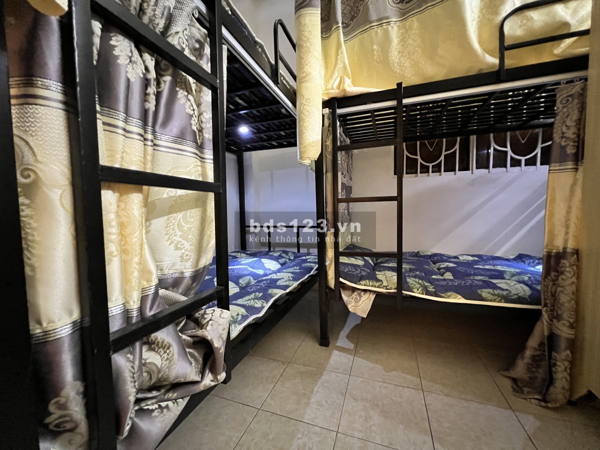 Homestay giường tầng chỉ 1,6 triệu/ giường bao gồm điện, nước, net, vệ sinh phòng…