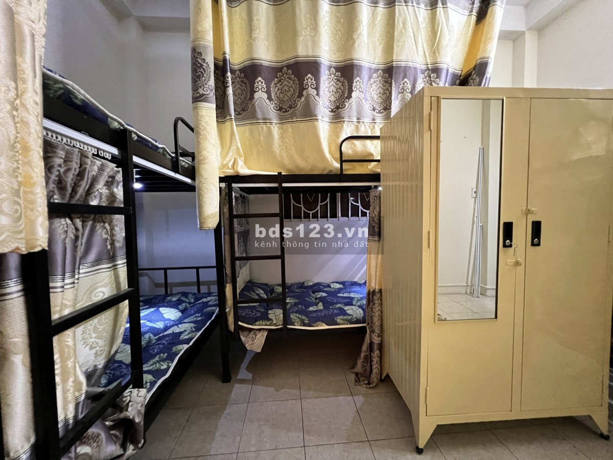 Homestay giường tầng chỉ 1,6 triệu/ giường bao gồm điện, nước, net, vệ sinh phòng…