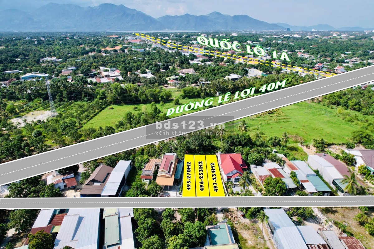 Chủ kẹt vốn làm ăn cần bán cắt lỗ lô đất giáp trục đường Lê Lợi40m giá cực rẻ !