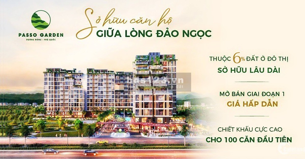 Mở Bán Căn Hộ Sỡ Hữu Vĩnh Viễn Đầu Tiên Tại trung Tâm Phú quốc