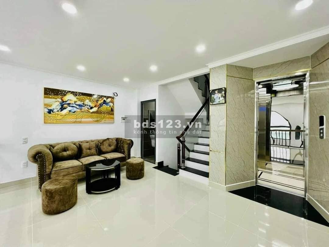 Nhà Gần Phố Hẻm 5M Thông Lê Đức Thọ, hẻm xe hơi qua lại thoải mái có thang máy