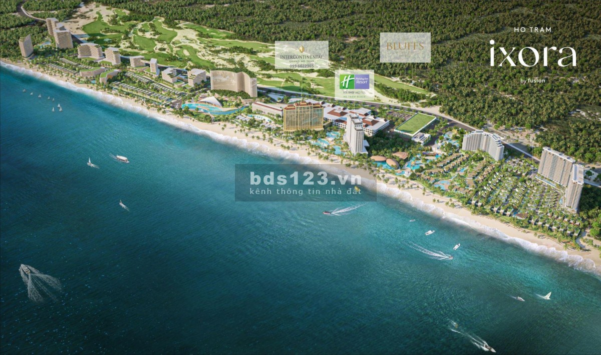 Condotel Hồ Tràm chỉ từ 2,6 tỷ/căn diện tích 57 m2 view biển. Có cam kết LN 6%/năm