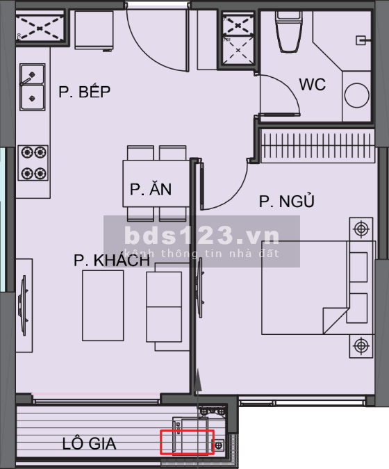 Nhận nhà ngay chỉ với 1.700 triệu có CH 1PN 46m2 tại Zenpark VOP view quảng trường