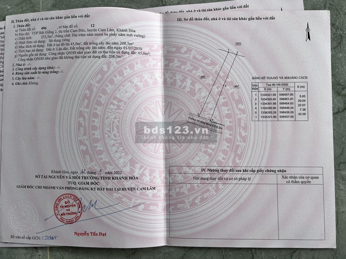 Chủ kẹt vốn làm ăn cần bán cắt lỗ lô đất giáp trục đường Lê Lợi40m giá cực rẻ !